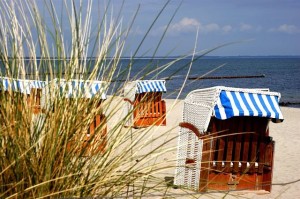 Strandkörbe versprechen Gemütlichkeit und Urlaubsfeeling