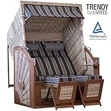 Strandkorb Trendy Pure Classic Seashell - anthrazit