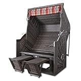 Strandkorb Trendy Pure Classic Sun Grey - 3