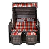 Strandkorb Trendy Pure Classic Sun Grey - 5
